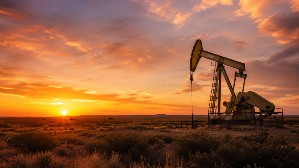 Pumpjack in Midland, Texas